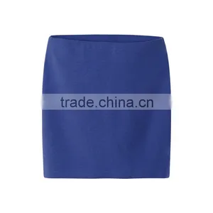 2016 Elegant and Simple Pure Color High Elastic Ladies Skirts thumbnail-4