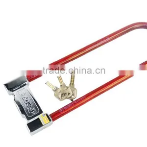 Hot Selling New Arrivel High Quality Wholesale Price Fashionable Durable Steel Anti-theft Bicycle/motorcycle U Lock 383 385 thumbnail-1