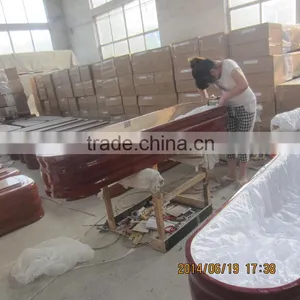 Chinese Cheap Wood Coffins / Wood Caskets for Dead Body thumbnail-6