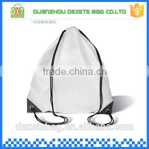 Custom Big Capacity Polyester Colorful Cute Drawstring Backpack Bag thumbnail-3