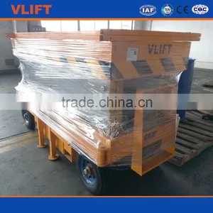 14m Hydraulic Scissor Lift Capacity 500kg With High Quality thumbnail-1