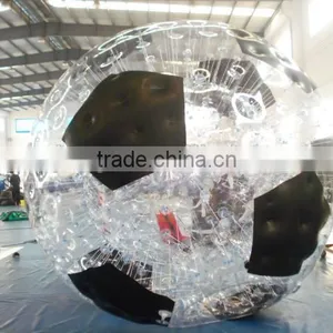 Black Inflatable Soccer Ball Zorb Ball Inflatable Zorb Ball for Sale thumbnail-1