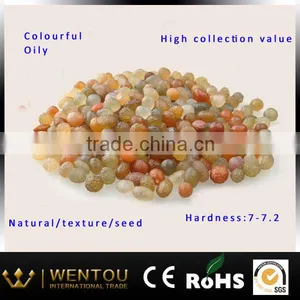 Precious Jewelry Made With Natural Seeds Xinjiang Agate Stone thumbnail-3