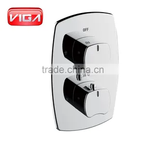 Wall Mounted Thermostatic Bath Shower Mixer thumbnail-3