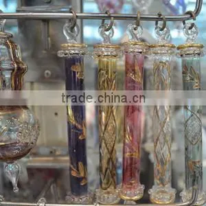 High Quality Egyptian Hand Blown Christmas Ornaments With 14k Gold thumbnail-1