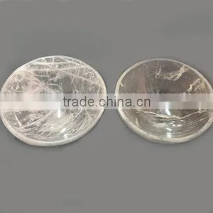 Rose Quartz 3Inch Bowls | Healing Quartz Bowls for Sell thumbnail-1