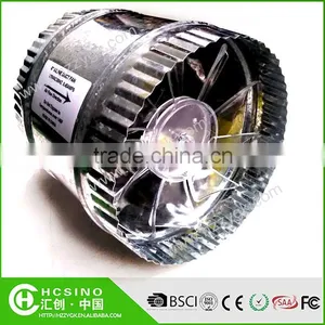 6" Inline Duct Fan 2600CFM Booster Exhaust Blower Air Cooling Vent ABS Blade thumbnail-1