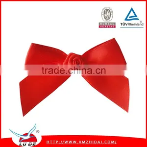 Red Color Ribbon Flowers Handmade Clothing Underwear Decoration Flowers thumbnail-2
