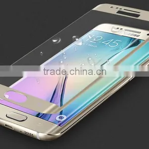 Factory Price Colorful Full Cover 9h Tempered Glass Screen Protector for Samsung Galaxy s6 Edge Plus thumbnail-1
