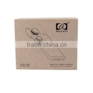 Universal Clip 3 in 1 180 Degree Fisheye Lens For Iphone + Macro Lens + Wide Angel Lens thumbnail-6