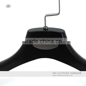 Plastic Coat Suit Hanger With Logo Printing and Squre Hook for Garment thumbnail-4
