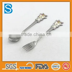 Animal Design Inexpensive Flatware Sets Stainless Steel Spoon thumbnail-1