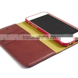 2016 New Arrival Classical Men's PU FOLIO Leather Phone Case For IPhone5se thumbnail-1