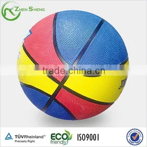Zhensheng Made Promo Basketballs Made of Rubber thumbnail-1