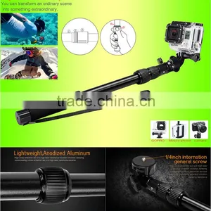 Professional Monopod Extender Pole With Tripod Mount,For Go Pro Hero4 3+/3/2/1, go Pro Accessories thumbnail-1