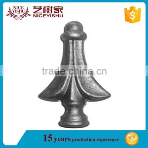 Best Selling Wrought Iron Ornaments Cast Iron Cast Steel Leaves For Fence Gate thumbnail-1