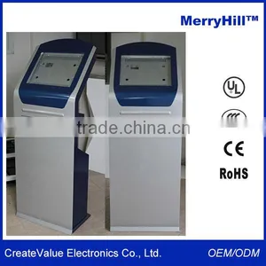 Industrial Commecial 15/17/19/22 Inch Touch Screen Banking Kiosk Metal Keyboard thumbnail-6