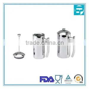 600ml &800ml Stainless Steel Double Wall French Coffee Press thumbnail-1