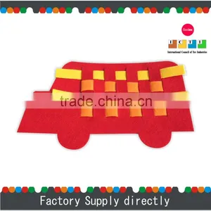 Felt Car Shapes, Felt Craft for Kids, DIY Felt Toys thumbnail-1