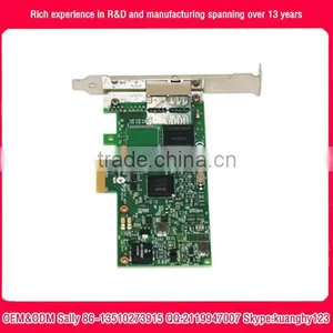 High Speed Intel Pci-e Express I350-T2 Low Profile Bracket Gigabit Dual Port Optical Network Card thumbnail-3
