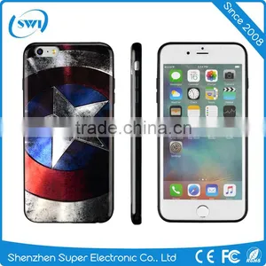 Custom Design Logo Pattern TPU Smartphone Case for IPhone 6/6 Plus IMD Sublimation Print Phone Case thumbnail-2