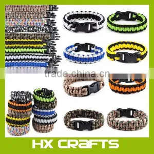 Promotion Outdoors Self Rescue Paracord Bracelet Survival Bracelets thumbnail-1