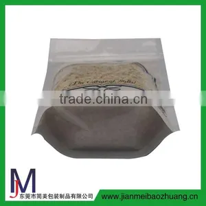 Good Quality Stand up Bag With Zipper and Window for Food thumbnail-4