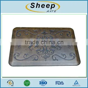 Custom Print Non-toxic Kitchen Office Anti-slip Floor Outdoor Rubber Mat thumbnail-3