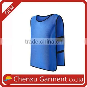 Multicolor Soccer Vest Polyester Custom Print Football Training Vests Customized Plain Bule Soccer Vests Bibs thumbnail-1
