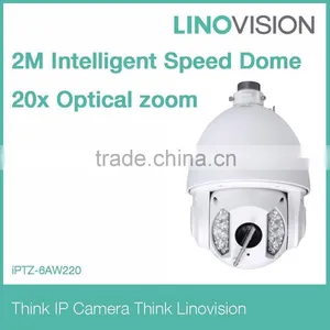 2Mp Full HD Network Auto-Tracking IR Wipe PTZ Dome IR Camera Alarm In/out ,IP66, IR 150m Supprt Wipe thumbnail-1