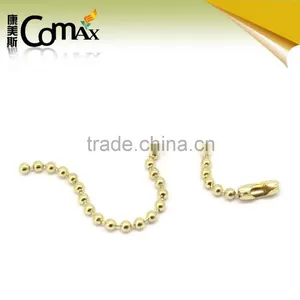 Brass Decorative Gold Metal Ball Chain thumbnail-1