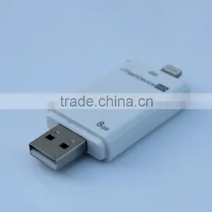 Wholesale Usb 2 in 1 Memory Stick Drive Phone OTG Usb Flash Drive u Disk for Iphone thumbnail-3