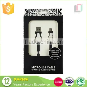 Creative Design Custom Free Sample Micro Usb Cable Retail Box Made in China thumbnail-5