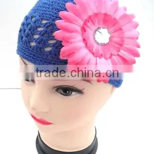Multi Colors Kufi Hat,newborn Crochet Hat Pattern thumbnail-1