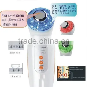 Multifuncational 3mhz Ultrasonic Facial Skin Scraper Beauty Machine for Sale thumbnail-2
