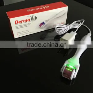 NL-601 Factory Prie 5 in 1 Derma Roller Derma Vib 5 Colors Led Light Derma Vib thumbnail-3
