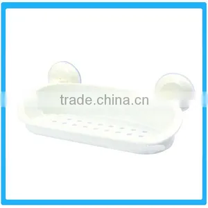 Small Plastic Bathroom Storage Rack thumbnail-1
