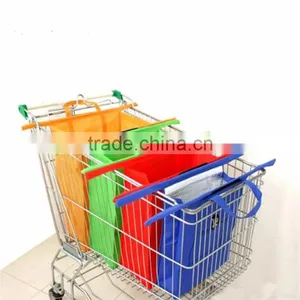 High Quality Reusable Insulated Eco-friendly Supermarket Cart Bag thumbnail-1