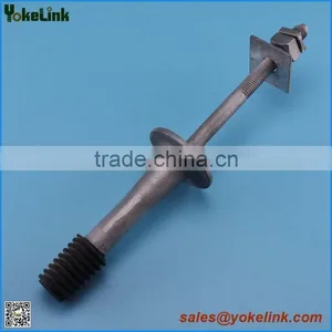1" 1 3/8" Nylon or Lead Thread Head Forged Steel Pin thumbnail-1