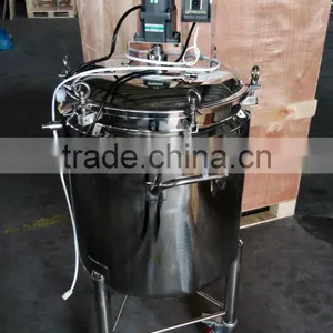Customizing Stainless Steel Mixing Tank/steam Jacketed Fermenter/jacketed Fermentation Tank thumbnail-1