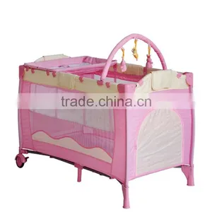 Portable Baby Travel Cot, Foldable Baby Cribs thumbnail-1