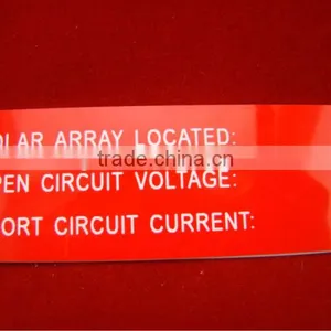 ABS Plastic Label Sheet thumbnail-1