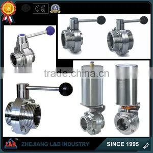 ISO Certified Factory Direct Sale Stainless Steel Sanitary Butterfly Valves thumbnail-2