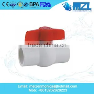 2015 The Hottest Plastic CPVC Ball Valve 100% Factory Production thumbnail-1