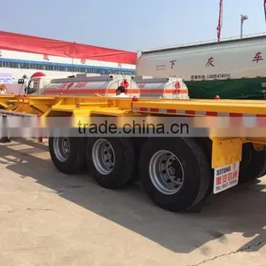 2016 China Frame 40ft/20ft Skeleton Container Semi Trailer for Sale thumbnail-6