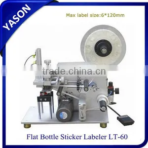 LT-60 Semi-automatic Flat Sticker Labeling Machine thumbnail-1