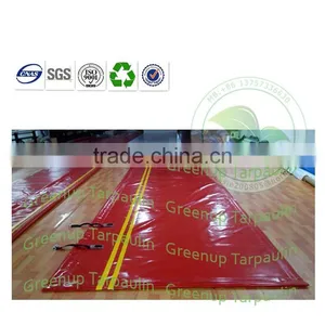 Superior Quality 900gsm 1100Dtex 30*30 Tarps Truck Side Curtains thumbnail-1