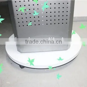 Floor Standing Removable Rotating Metal Pegboard Display Stand thumbnail-4
