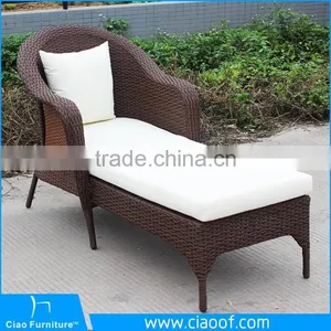 Outdoor Hotel Rattan Pool Lounger Bed thumbnail-1