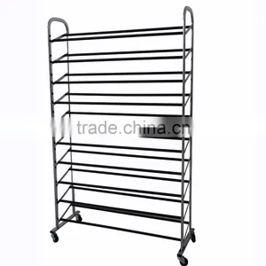 Vivinature 50 Pairs Shoes Rack With Anti Slipping Process Treatment Shoes Tower thumbnail-2